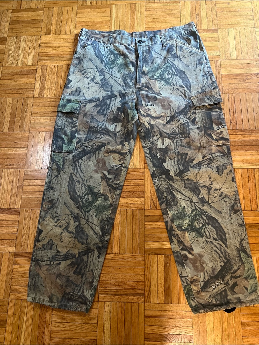 Trending liberty Men's Camouflage Cargo Pants - Green/Brown/Gray 38w